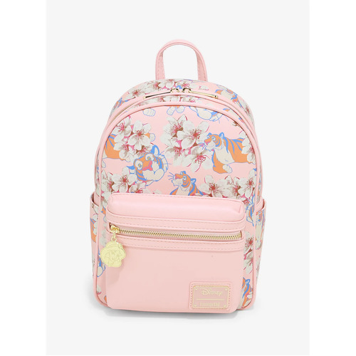 Loungefly Disney Aladdin Rajah Floral Mini Backpack - New, With Tags