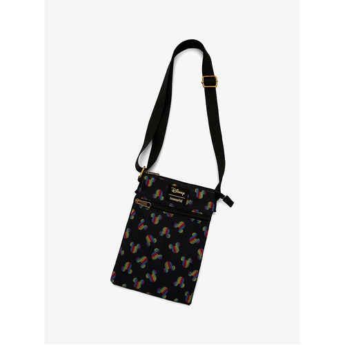 Loungefly Disney Mickey Mouse Rainbow Passport Crossbody Bag - New, With Tags