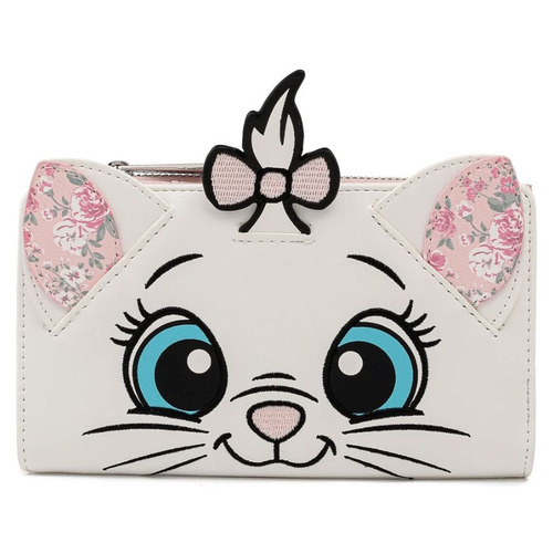 Loungefly Disney Aristocats Marie Floral Face Wallet/Purse - New, With Tags
