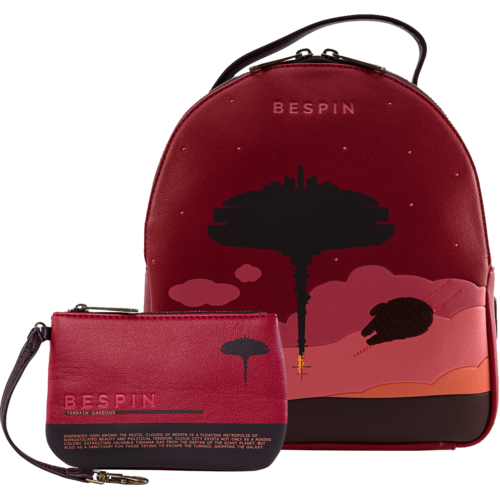 Loungefly Limited Edition Star Wars Bespin Convertible Mini Backpack With Pouch - New, With Tags