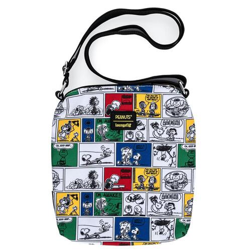 Loungefly Peanuts Comic Strip 70th Anniversary Passport Crossbody - New, With Tags