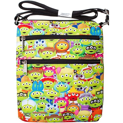 Loungefly Disney Toy Story Pixar Alien Outfits Passport Crossbody Bag - New, With Tags
