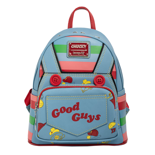 Loungefly Child's Play Chucky Good Guy Outfit Mini Backpack - New, With Tags