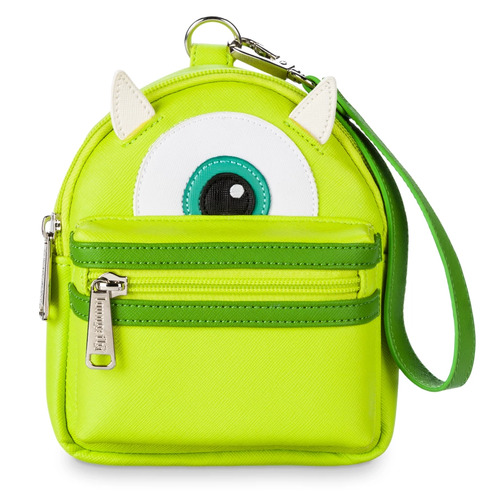Loungefly Disney Monsters Inc Mike Wazowski Wristlet Bag - New, With Tags