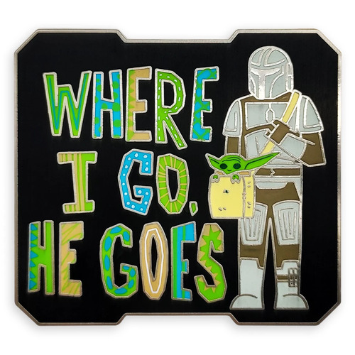 Star Wars The Mandalorian Limited Release Flair Pin - New, Sealed