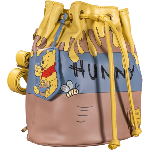 Loungefly Disney Winnie The Pooh Honeypot Bucket Convertible Mini Backpack - New, With Tags