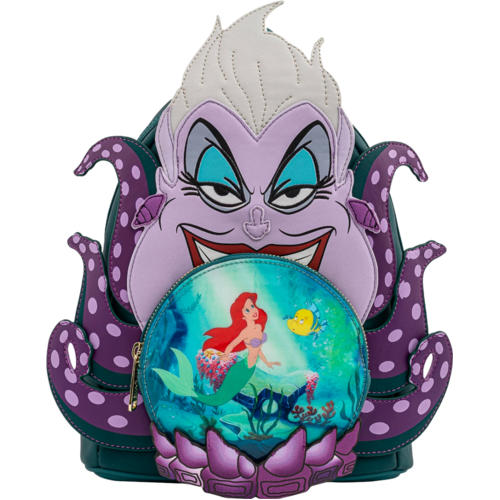 Loungefly Disney The Little Mermaid Ursula Crystal Ball Mini Backpack - New, With Tags