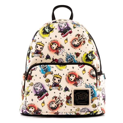 Loungefly Funko POP! Disney Villains Tattoo Mini Backpack - New, With Tags