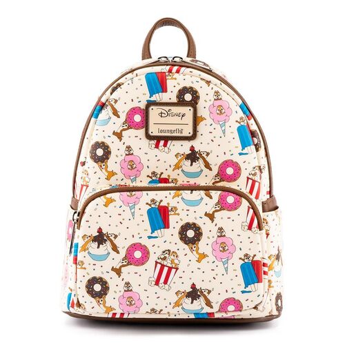 Loungefly Disney Chip 'n' Dale Snackies Mini Backpack - New, With Tags