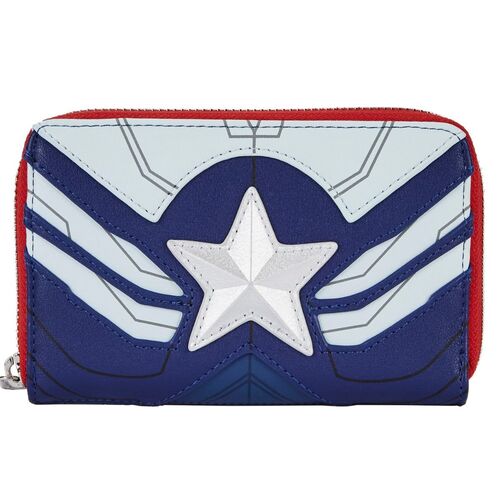 Loungefly Marvel Falcon And The Winter Soldier Captain America Wallet/Purse - New, With Tags