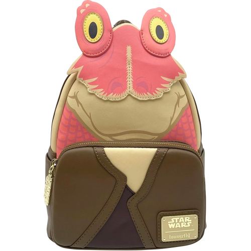 Loungefly Star Wars Jar Jar Binks Cosplay Mini Backpack - New, With Tags
