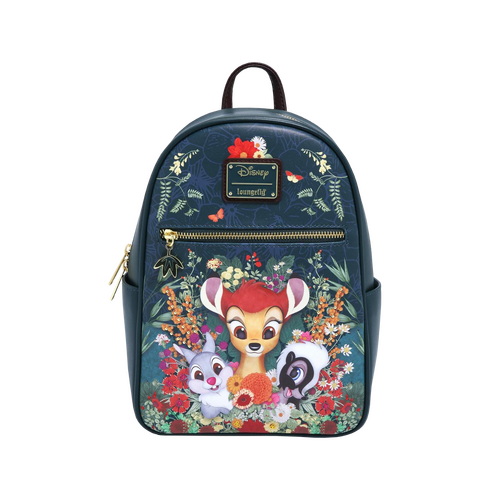 Loungefly Disney Bambi Floral Friends Mini Backpack - New, With Tags