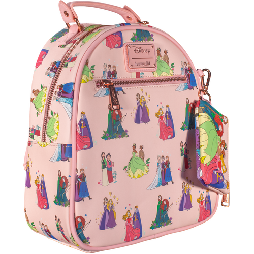 Loungefly Disney Princess Mothers & Daughters Mini Backpack With Coin Purse - New, With Tags