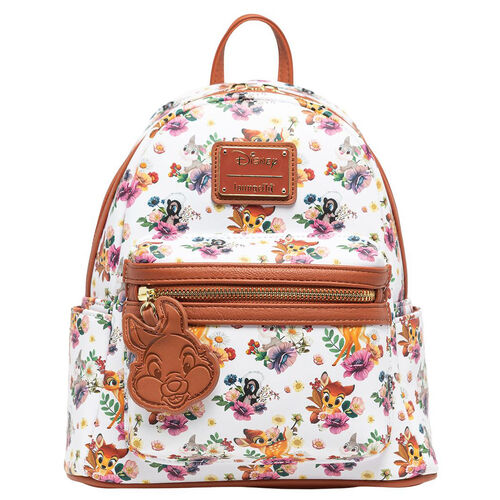 Loungefly Disney Bambi Thumper & Flower Floral Mini Backpack - New, With Tags