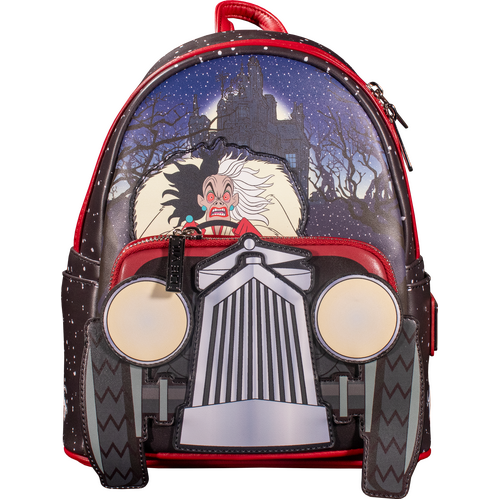 Loungefly Disney 101 Dalmatians Cruella Car Mini Backpack - New, With Tags
