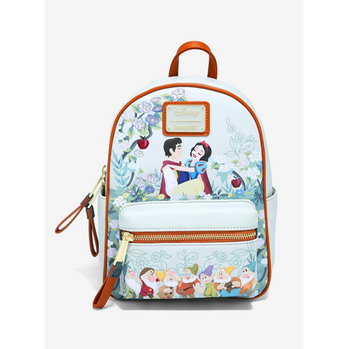 Loungefly Disney Snow White Floral Mini Backpack - New, With Tags