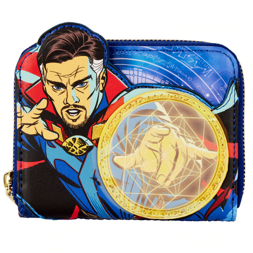 Loungefly Marvel Doctor Strange In The Multiverse Of Madness Multiverse (Glows In The Dark) Wallet - New, With Tags