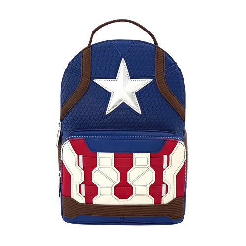 Loungefly Marvel Captain America The Infinity Saga Mini Backpack - New, With Tags