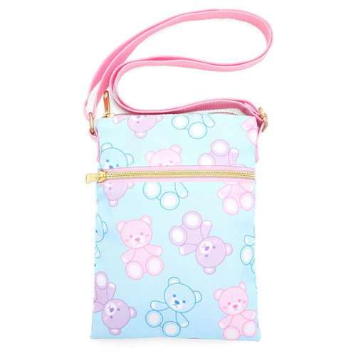 Loungefly Pastel Bears Passport Crossbody Bag - New, With Tags