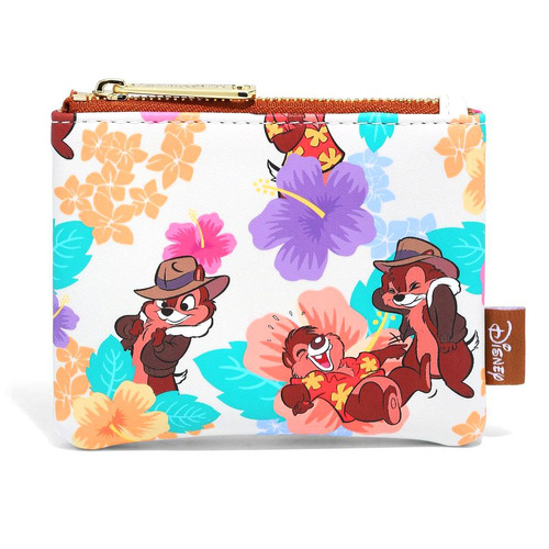 Loungefly Disney Chip 'n' Dale Floral - Boxlunch Exclusive Coin Purse - New, With Tags