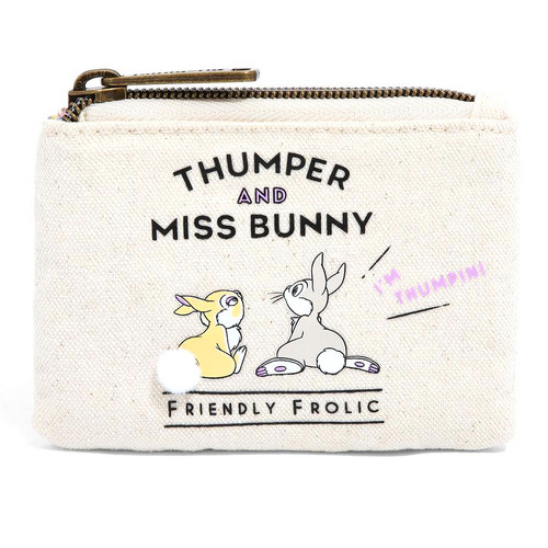 Loungefly Disney Bambi Thumper & Miss Bunny - Boxlunch Exclusive Coin Purse - New, With Tags