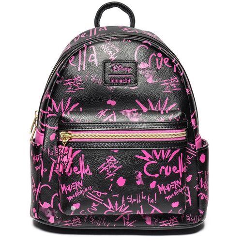 Loungefly Disney Cruella Graffiti Mini Backpack - New, With Tags