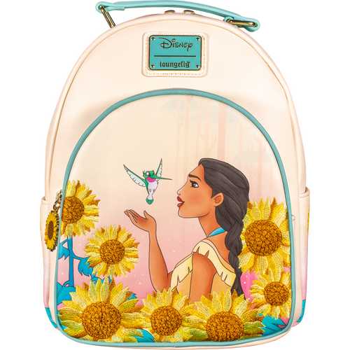 Loungefly Disney Pocahontas Sunflowers Mini Backpack - New, With Tags