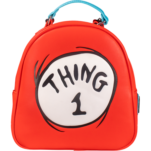 Loungefly Dr Seuss The Cat In The Hat Thing One & Thing Two Mini Backpack - New, With Tags
