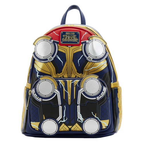 Loungefly Marvel Thor Love & Thunder Cosplay (Glows In The Dark) Mini Backpack - New, With Tags