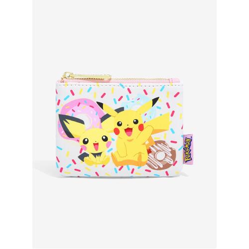 Loungefly Pokemon Pichu & Pikachu Donuts Coin Purse - New, With Tags