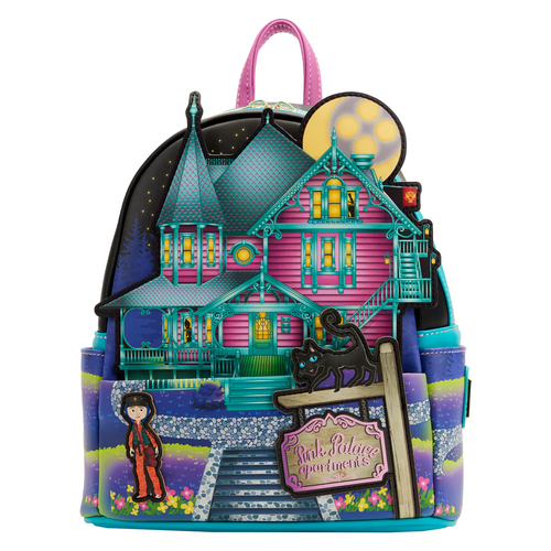 Loungefly Coraline House (Glows In The Dark) Mini Backpack - New, With Tags