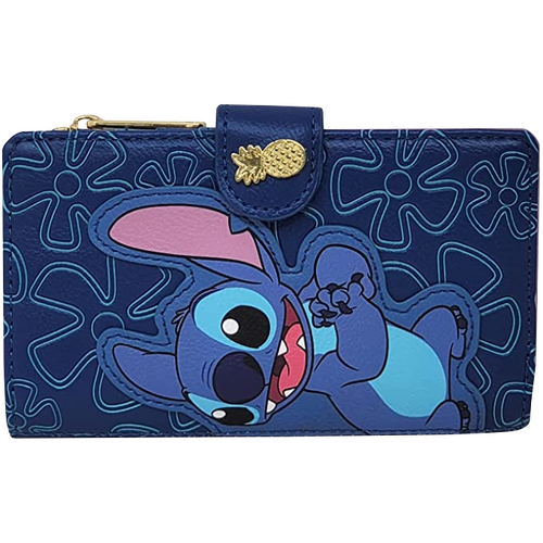 Loungefly Disney Lilo & Stitch Stitch Snap Flap Wallet/Purse - New, With Tags