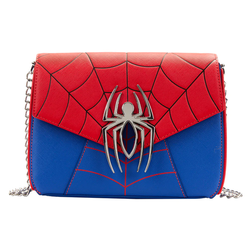 Loungefly Marvel Spider-Man Colour Block Crossbody Bag - New, With Tags