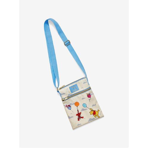 Loungefly Disney Winnie The Pooh Balloons Passport Crossbody Bag - New, With Tags