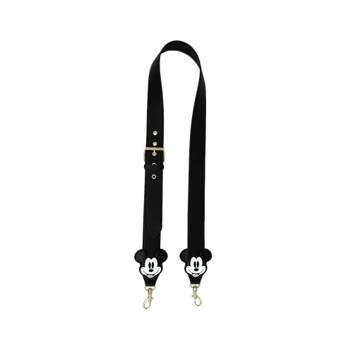 Loungefly Disney Mickey Mouse Head Applique Bag Strap - New, With Tags
