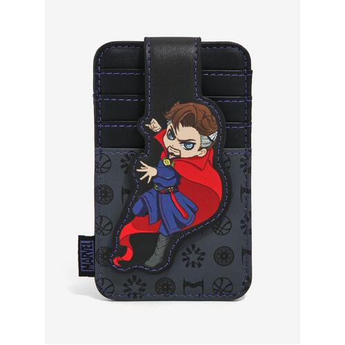 Loungefly Marvel Doctor Strange in the Multiverse of Madness Chibi Portraits ID/Card Holder - New, With Tags