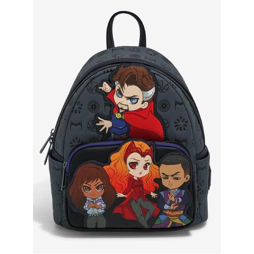Loungefly Marvel Doctor Strange in the Multiverse of Madness Chibi Mini Backpack - New, With Tags