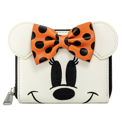 Loungefly Disney Mickey Mouse Ghost Minnie (Glows In The Dark) Wallet/Purse - New, With Tags