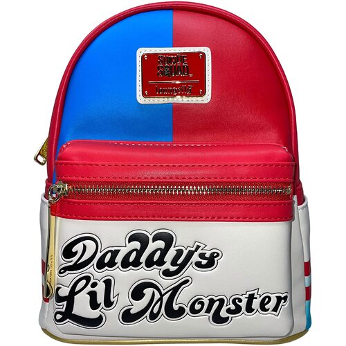 Loungefly DC Suicide Squad Harley Quinn Cosplay Mini Backpack - New, With Tags