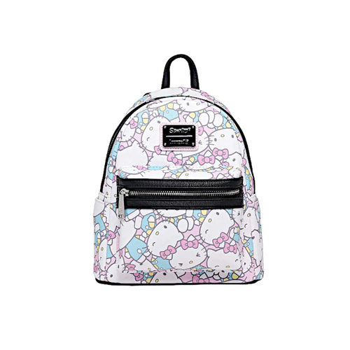 Loungefly Sanrio Hello Kitty Multi Pastel Print Mini Backpack - New, With Tags
