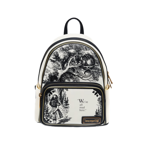 Loungefly Alice In Wonderland We're All Mad Here Mini Backpack - New, With Tags