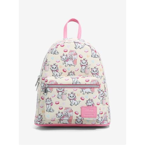 Loungefly Disney The Aristocats Marie Milk & Macarons Mini Backpack - New, With Tags