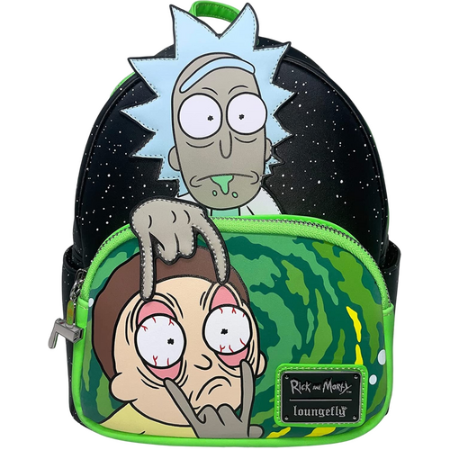 Loungefly Rick & Morty Glows In The Dark Mini Backpack - New, With Tags