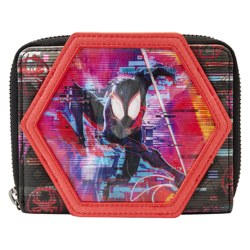 Loungefly Marvel Spider-Man Across The Spider-Verse Lenticular Wallet/Purse - New, With Tags