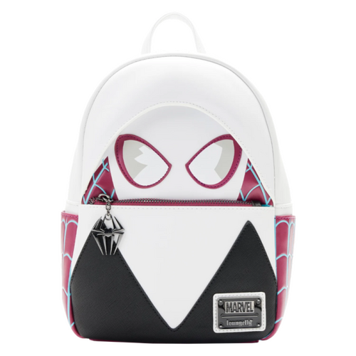 Loungefly Marvel Spider-Man Ghost Spider (Spider-Gwen) Cosplay Mini Backpack - New, With Tags