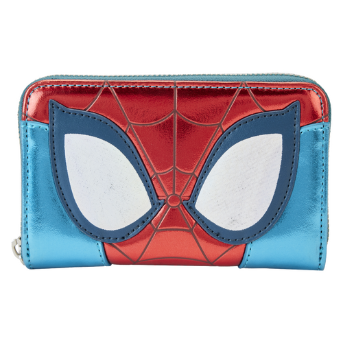 Loungefly Marvel Spider-Man Metallic Cosplay  Wallet/Purse - New, With Tags