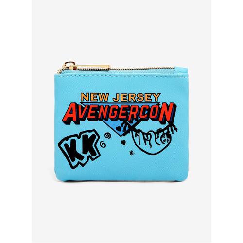 Marvel Ms Marvel New Jersey Avengercon Logo Coin Purse - New, With Tags
