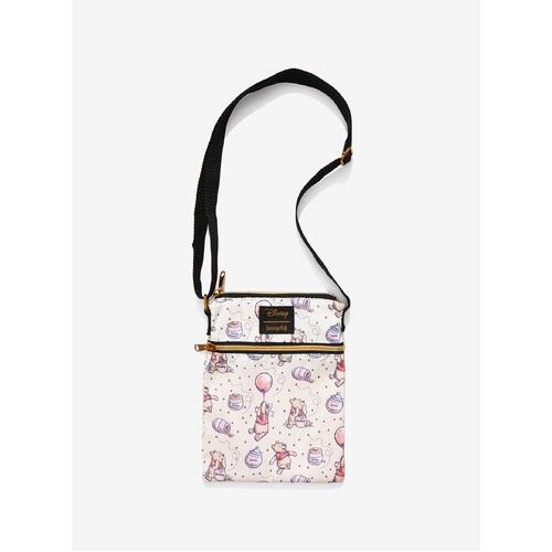 Loungefly Disney Winnie The Pooh Balloon Hunny Passport Crossbody Bag - New, With Tags