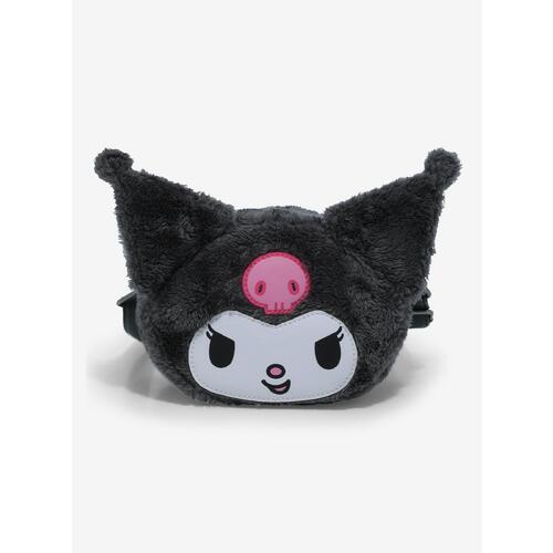 Loungefly Sanrio Kuromi Figural Plush Crossbody Bag - New, With Tags