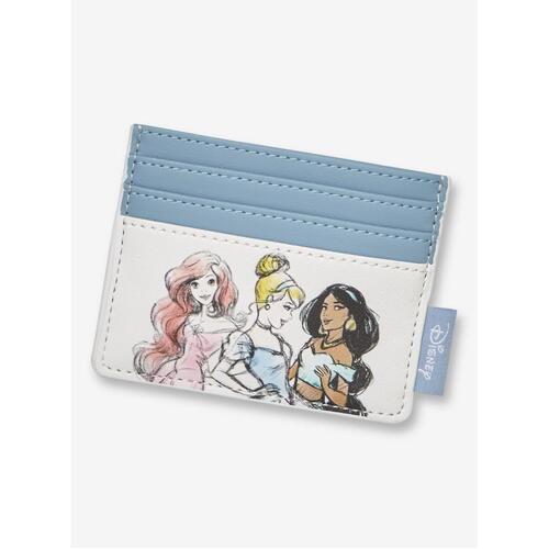Loungefly Disney Princesses Watercolor Portrait ID Holder - New, With Tags